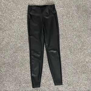 Athleta Faux leather leggings